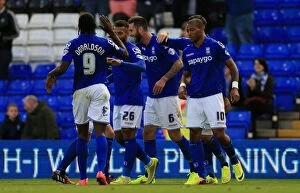 Sky Bet Championship - Birmingham City v Ipswich Town - St. Andrew's Collection: Birmingham City: David Edgar Scores First Goal Against Ipswich Town in Sky Bet Championship Match