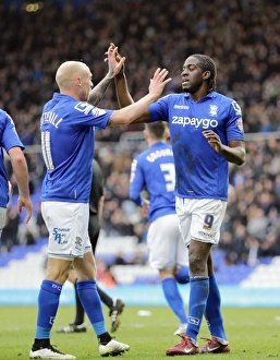 Birmingham City: Donaldson and Cotterill Celebrate First Goal Against Brentford (Sky Bet Championship)