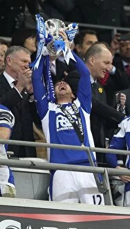 Birmingham City FC: Barry Ferguson Celebrates Carling Cup Victory at Wembley