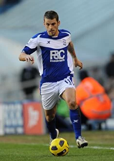 12-02-2011 v Stoke City, St. Andrew's Collection: Birmingham City FC: David Bentley in Action Against Stoke City (BPL, 12-02-2011)