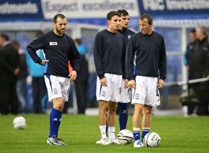 Images Dated 26th August 2010: Birmingham City FC: Derbyshire, McFadden, and Bowyer Gear Up for Carling Cup Showdown against