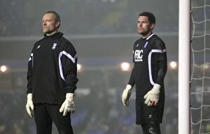 Images Dated 28th December 2010: Birmingham City FC: Foster and Taylor in Goal - A Premier League Showdown at St