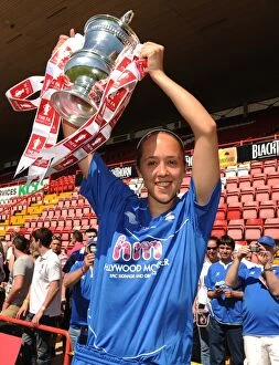 Women's FA Cup - Final Collection: Birmingham City FC: Jo Potter's Triumph - FA Women's Cup Final Victory over Chelsea Ladies (2012)