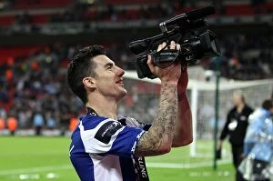 Birmingham City FC: Liam Ridgewell's Emotional Wembley Celebration with Fans - Carling Cup Victory