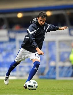 Images Dated 7th August 2010: Birmingham City FC: Michel in Pre-Season Action at St. Andrew's (vs Mallorca, 2010)