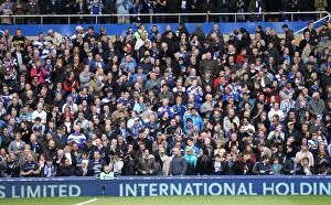 Images Dated 15th May 2011: Birmingham City FC: Passionate Fans Roar at St. Andrew's during Premier League Clash vs Fulham