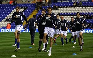 Images Dated 21st September 2010: Birmingham City FC: Players Gear Up for Carling Cup Showdown against Milton Keynes Dons