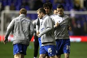 Images Dated 6th March 2012: Birmingham City FC: Pre-Match Warm-Up before FA Cup Fifth Round Replay vs. Chelsea (07-03-2012)