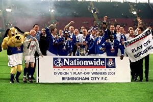 Images Dated 12th May 2002: Birmingham City FC Promoted to Premier League: Playoff Victory over Norwich City (12-05-2002)