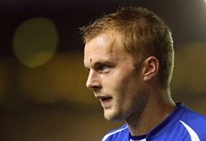 Images Dated 26th August 2010: Birmingham City FC: Sebastian Larsson in Action against Rochdale (Carling Cup 2010)