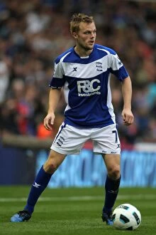 Images Dated 23rd October 2010: Birmingham City FC: Sebastian Larsson in Action against Blackpool (October 23, 2010)