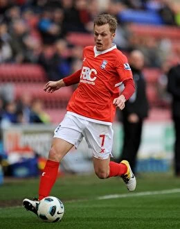 Images Dated 19th March 2011: Birmingham City FC: Sebastian Larsson in Action against Wigan Athletic (2011)