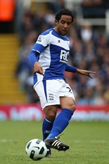 Images Dated 15th May 2011: Birmingham City FC vs Fulham: Jean Beausejour at St. Andrew's (Premier League, 15-05-2011)