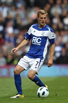 Images Dated 15th May 2011: Birmingham City FC vs Fulham: Sebastian Larsson in Action at St