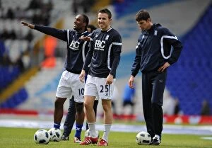 02-04-2011 v Bolton Wanderers, St. Andrew's Collection: Birmingham City FC: Warm-Up Before Bolton Wanderers Clash (02-04-2011)
