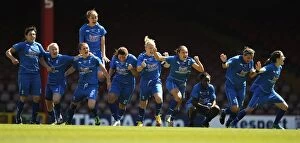 Images Dated 26th May 2012: Birmingham City FC Women's Team: FA Cup Final Victory Through Penalty Shootout Against Chelsea