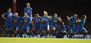 Birmingham City FC Women's Team: FA Cup Final Victory Through Penalty Shootout Against Chelsea (2012)