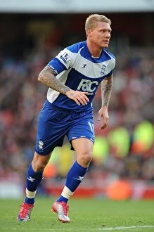 Images Dated 16th October 2010: Birmingham City vs Arsenal, Premier League 2010: Garry O'Connor at Emirates Stadium