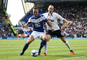 Images Dated 12th March 2011: Birmingham City vs. Bolton Wanderers: A Fight for FA Cup Possession (Round 6)