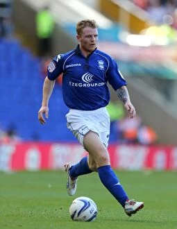 Images Dated 18th August 2012: Birmingham City vs Charlton Athletic: Chris Burke in Action (Npower Championship, 18-08-2012)