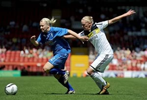 Images Dated 26th May 2012: Birmingham City vs Chelsea: A Fierce Showdown in the Women's FA Cup Final