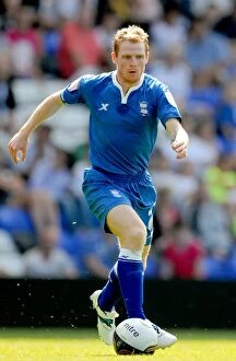 Images Dated 30th July 2011: Birmingham City vs Everton: Chris Burke in Pre-Season Friendly Action at St