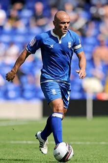 Images Dated 30th July 2011: Birmingham City vs Everton: Stephen Carr in Pre-Season Friendly Action at St. Andrew's (30-07-2011)