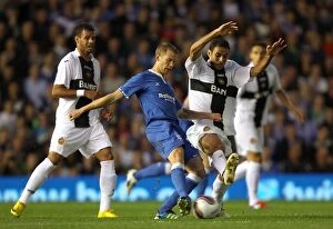 Images Dated 25th August 2011: Birmingham City vs. Nacional: Spector vs. Danielson - UEFA Europa League Play-Off Clash