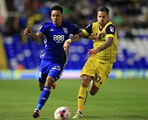 Birmingham City vs Oxford United: Intense Rivalry in EFL Cup Clash - Dacres-Cogley vs Maguire Battle for Possession