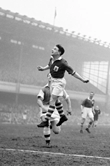 Birmingham City's Alex Govan Soars for a Dramatic FA Cup Header Against Arsenal (Sixth Round)