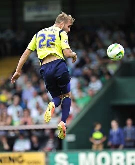 Sky Bet Championship : Yeovil Town v Birmingham City : Huish Park : 10-08-2013 Collection: Birmingham City's Andrew Shinnie in Action against Yeovil Town, Sky Bet Championship (August 10)