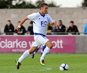 Birmingham City's Ashley Sammons in Action against Solihull Moors (August 4, 2010)