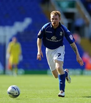 Images Dated 18th August 2012: Birmingham City's Chris Burke in Action Against Charlton Athletic (Npower Championship, August 18)