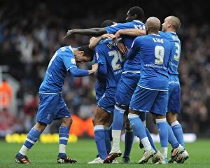 Images Dated 9th April 2012: Birmingham City's Chris Burke Hat-Trick: Thrilling Championship Victory over West Ham United