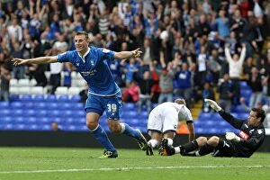 Birmingham City's Chris Wood Hat-trick: Dominant Performance Against Millwall in Football League Championship (11-09-2011)