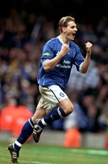 Images Dated 25th February 2001: Birmingham City's Darren Purse Saves the Day: Dramatic Penalty Kick Forces Exciting Extra Time in