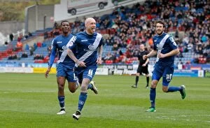 Birmingham City's David Cotterill Celebrates Goal in Sky Bet Championship Match Against Huddersfield Town