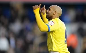 Images Dated 14th January 2012: Birmingham City's Double Victory: Marlon King's Brace against Millwall (Championship, 14-01-2012)