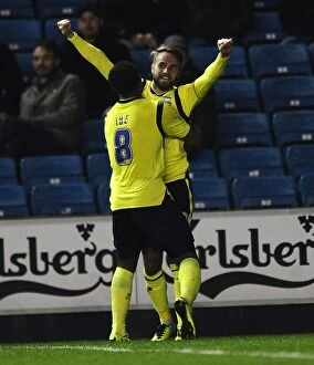 Sky Bet Championship : Millwall v Birmingham City : The Den : 25-03-2014 Collection: Birmingham City's Double Victory: Andy Shinnie's Brace against Millwall (Sky Bet Championship)