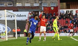 Birmingham City's Jacques Maghoma: Triumphant Goal Celebration vs. Barnsley (Sky Bet Championship)