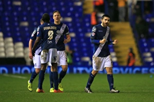 Birmingham City's Jon Toral Celebrates Championship Victory: Birmingham City vs Hull City, St. Andrews