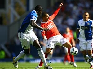 09-04-2011 v Blackburn Rovers, Ewood Park Collection: Birmingham Citys Kevin Phillips in action