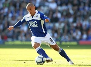 26-09-2009 v Bolton Wanderers, St. Andrew's Collection: Birmingham City's Kevin Phillips in Action Against Bolton Wanderers, Premier League (September 26)