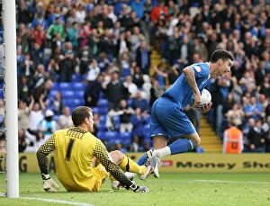 24-09-2011 v Barnsley, St. Andrew's Collection: Birmingham City's Liam Ridgewell Scores the Equalizer: Dramatic Moment from Birmingham City vs
