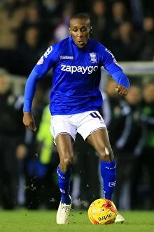 Images Dated 18th February 2015: Birmingham City's Lloyd Dyer in Thrilling Action against Middlesbrough in Sky Bet Championship