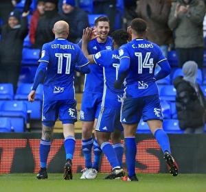 Birmingham City's Lukas Jutkiewicz Scores First Goal Against Brentford in Sky Bet Championship