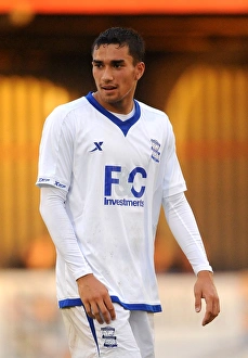 Birmingham City's Luke Rowe in Action during Pre-Season Friendly against Harrow Borough (2010)