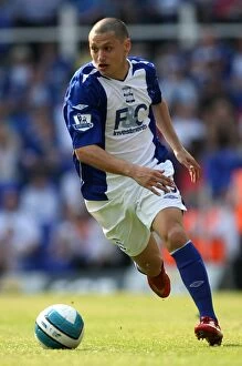 11-05-2008 v Blackburn Rovers, St. Andrew's Collection: Birmingham City's Mauro Zarate in Action: Thrilling Moments from the Premier League Clash against
