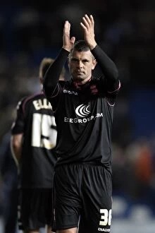 Images Dated 29th September 2012: Birmingham City's Paul Robinson in Action Against Brighton & Hove Albion, Npower Championship (2012)