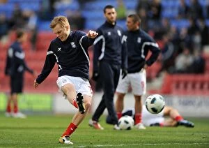 Images Dated 19th March 2011: Birmingham City's Sebastian Larsson in Action Against Wigan Athletic (2011)